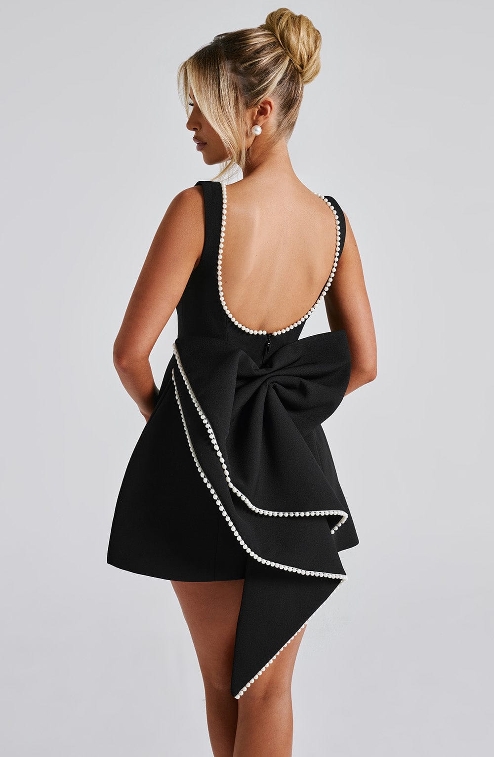 Kylie | Women's Wedding Guest Structured Mini Dress