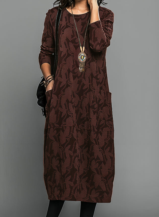 Kayla | Women's Wedding Guest Printed Midi Dress