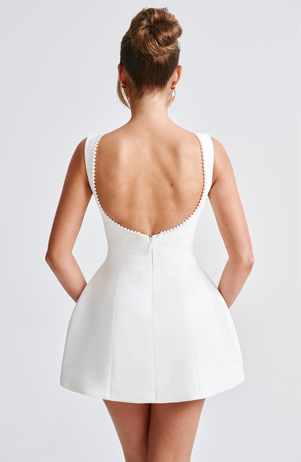 Kylie | Women's Wedding Guest Structured Mini Dress