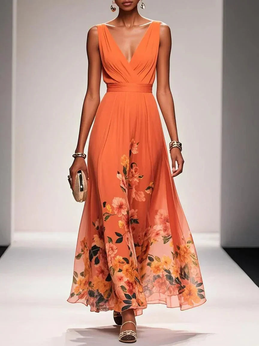Isabella | Women's Floral Print Wedding Guest Dress