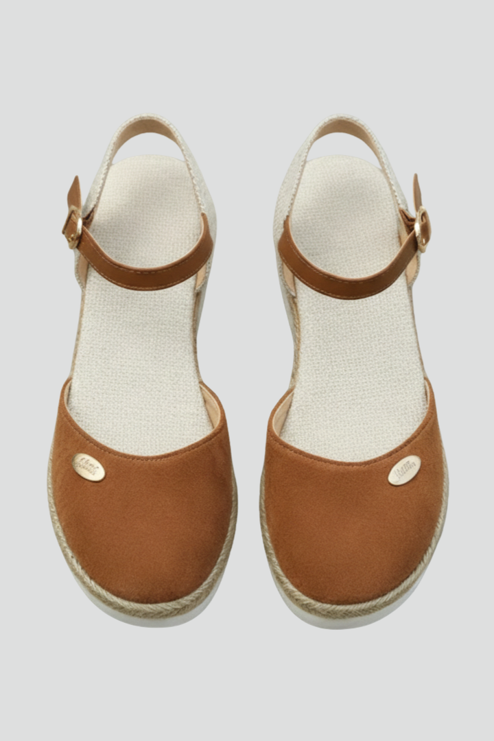 Maya | Women’s Closed-Toe Espadrille Sandals with Slingback Strap
