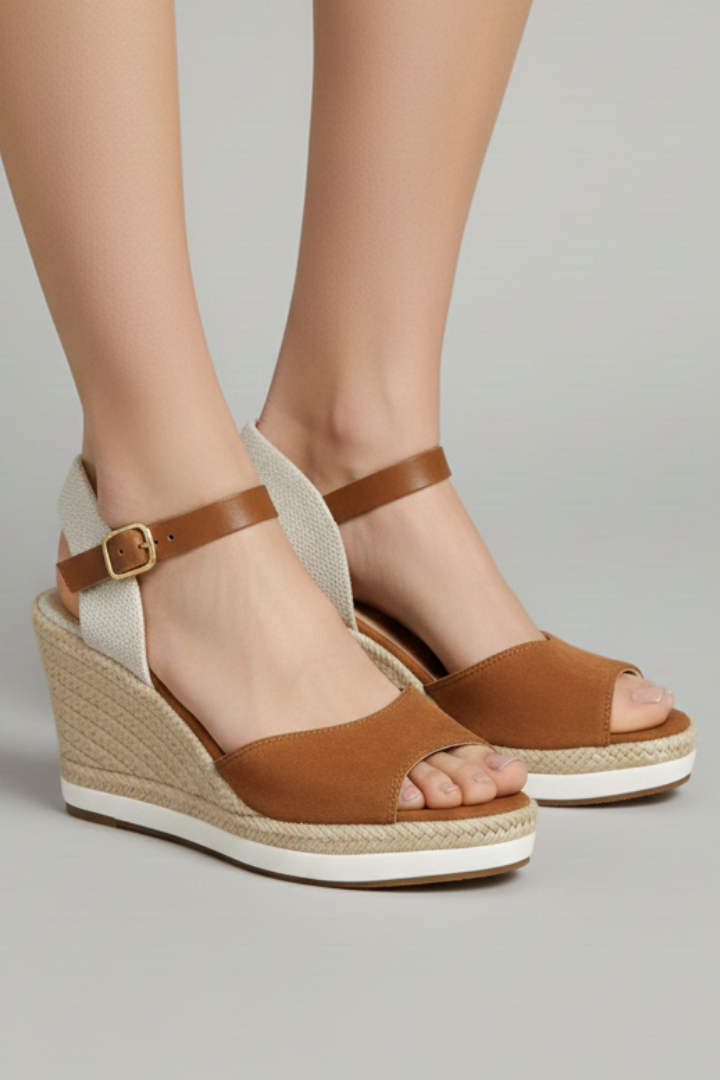 Maya | Women’s Closed-Toe Espadrille Sandals with Slingback Strap