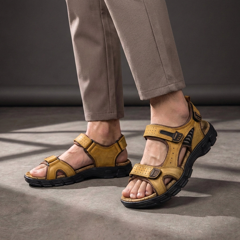 Kevin | Men’s Orthopedic Perforated Breathable Support Sandals