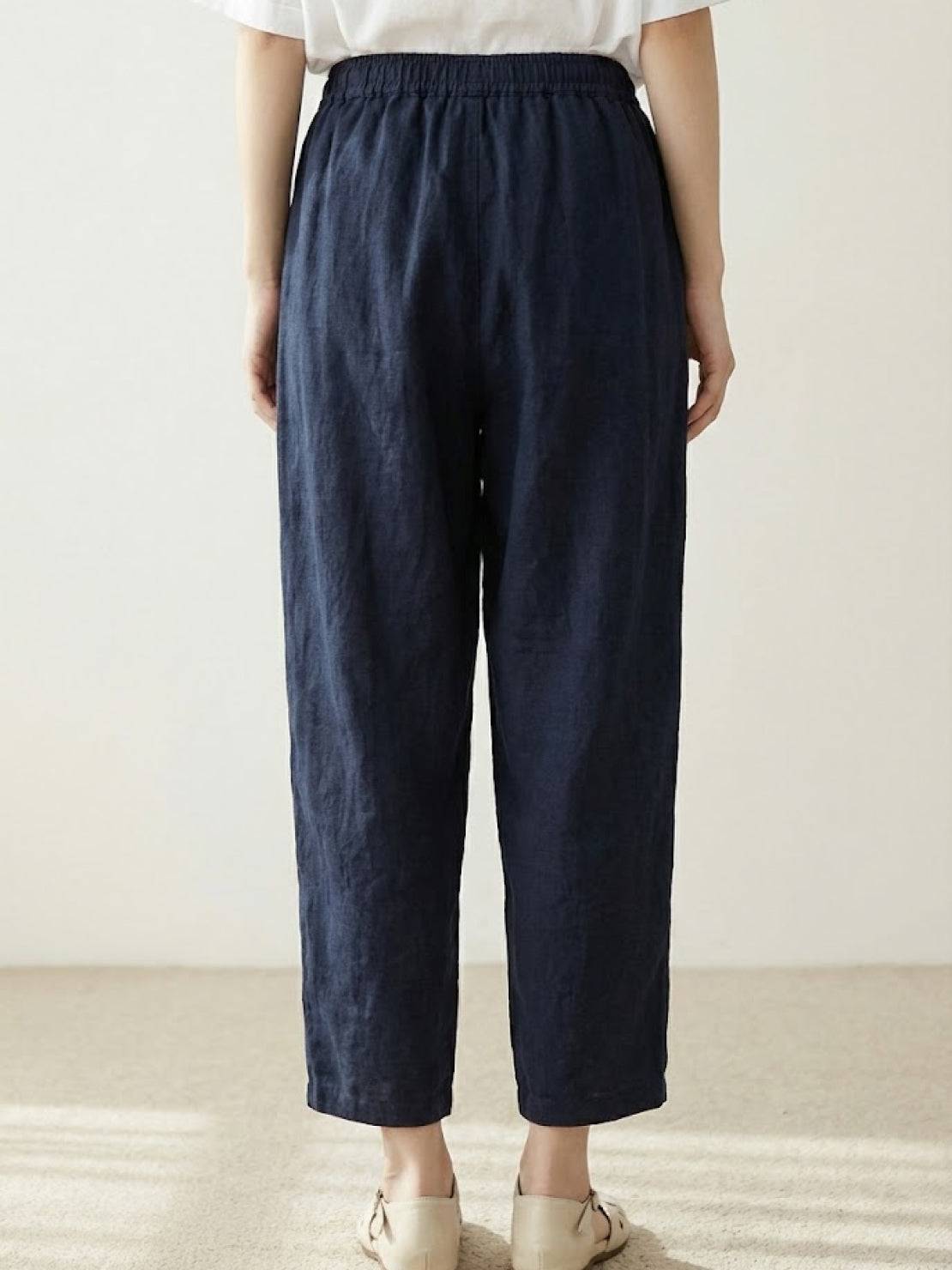 Alexa | Women's Drawstring Waist Casual Slim Fit Pants