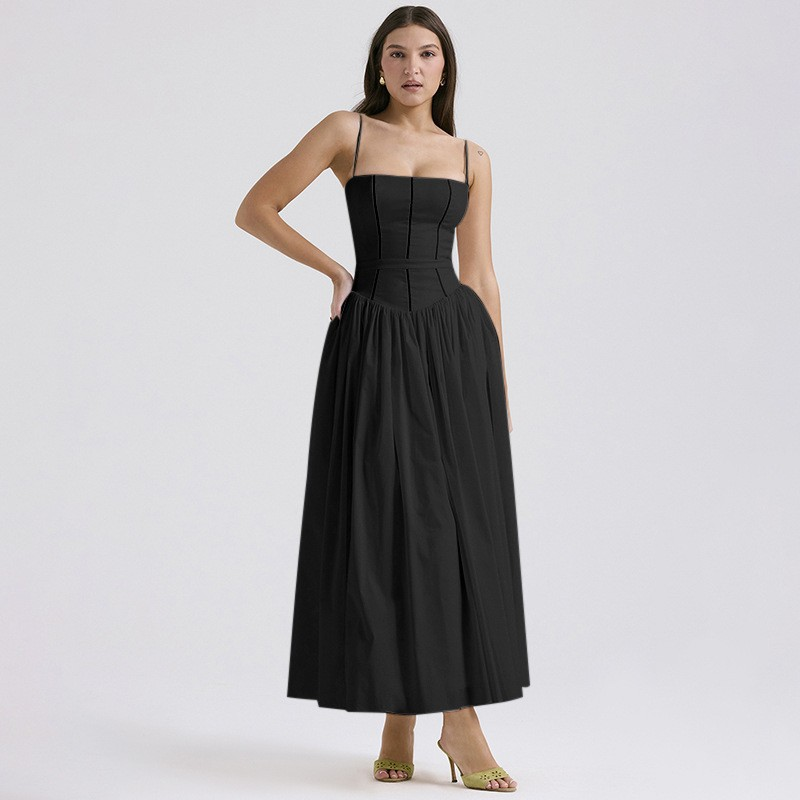 Gabriella | Women’s Wedding Guest Elegant Corset Midi Dress