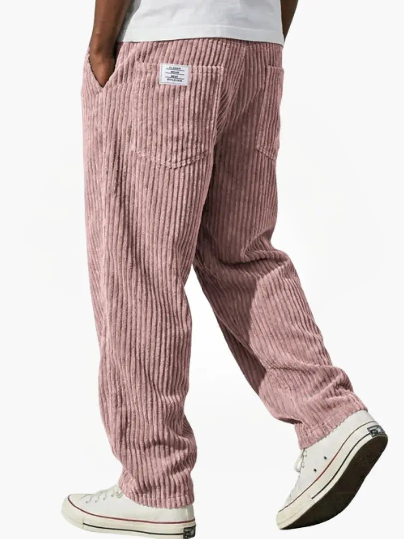 Sebastian | Men's Corduroy Pants Relaxed Fit Drawstring Waist