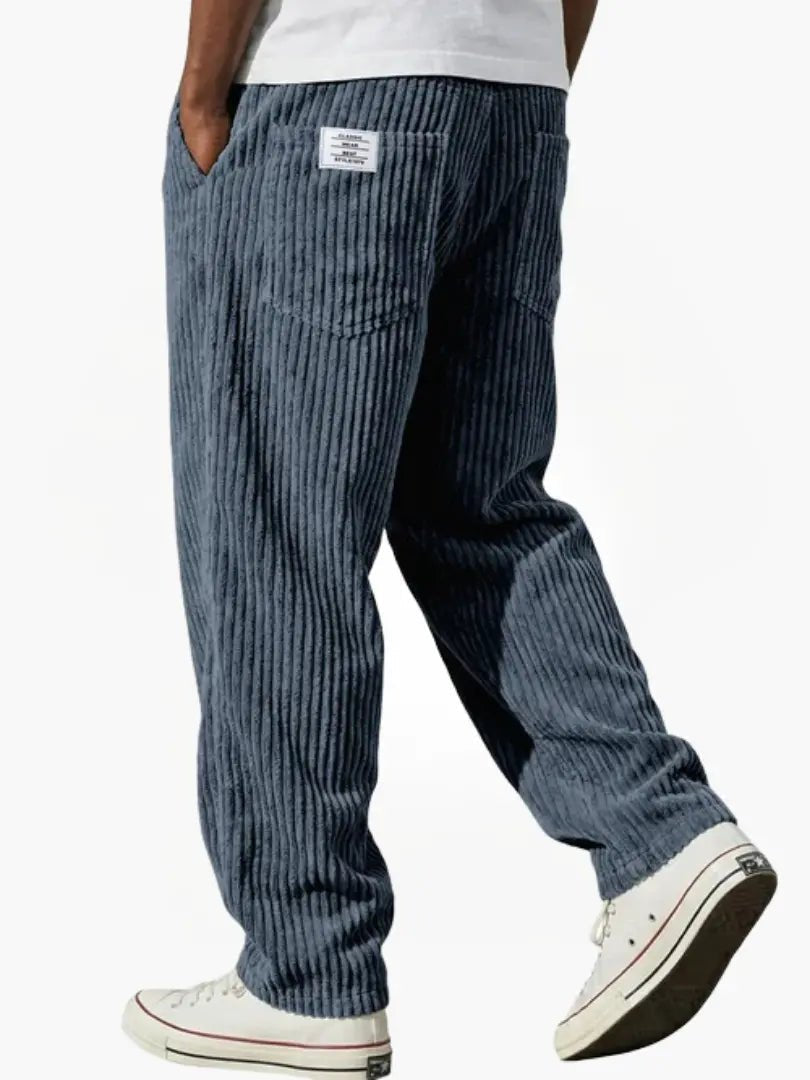 Sebastian | Men's Corduroy Pants Relaxed Fit Drawstring Waist