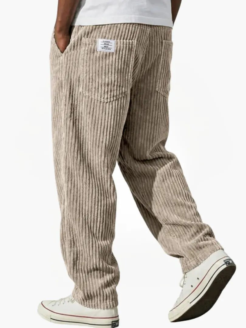 Sebastian | Men's Corduroy Pants Relaxed Fit Drawstring Waist