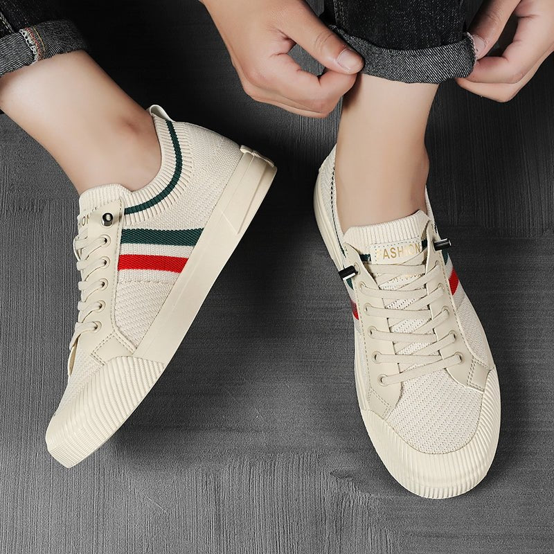 Henry | Men's Knit Sneakers Lightweight Breathable Mesh Lace-Up