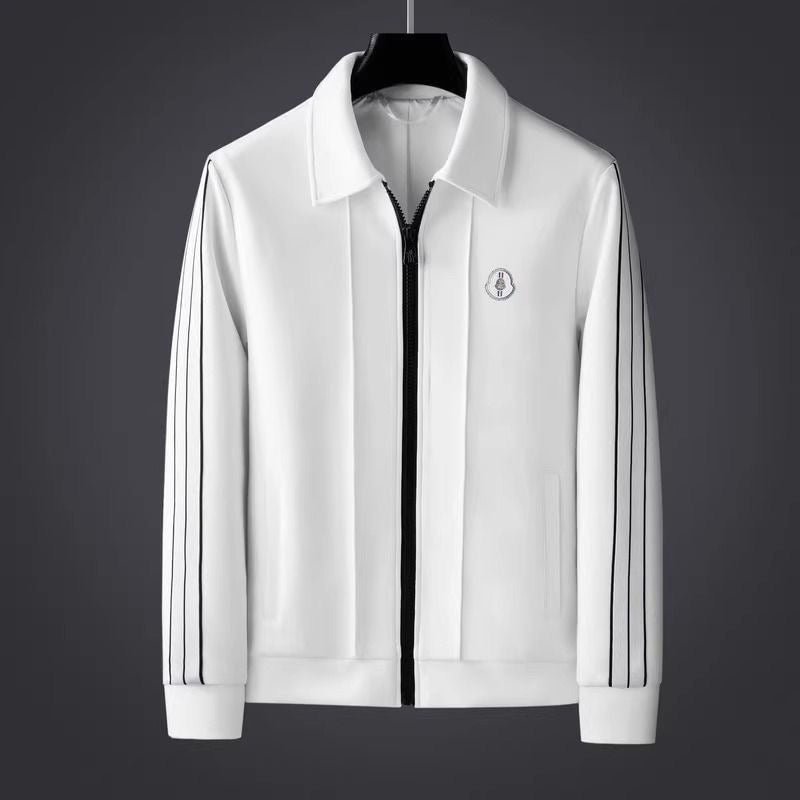 Ethan | Men's Tracksuit Set Lycra Zip-Up Jacket Athletic Pants