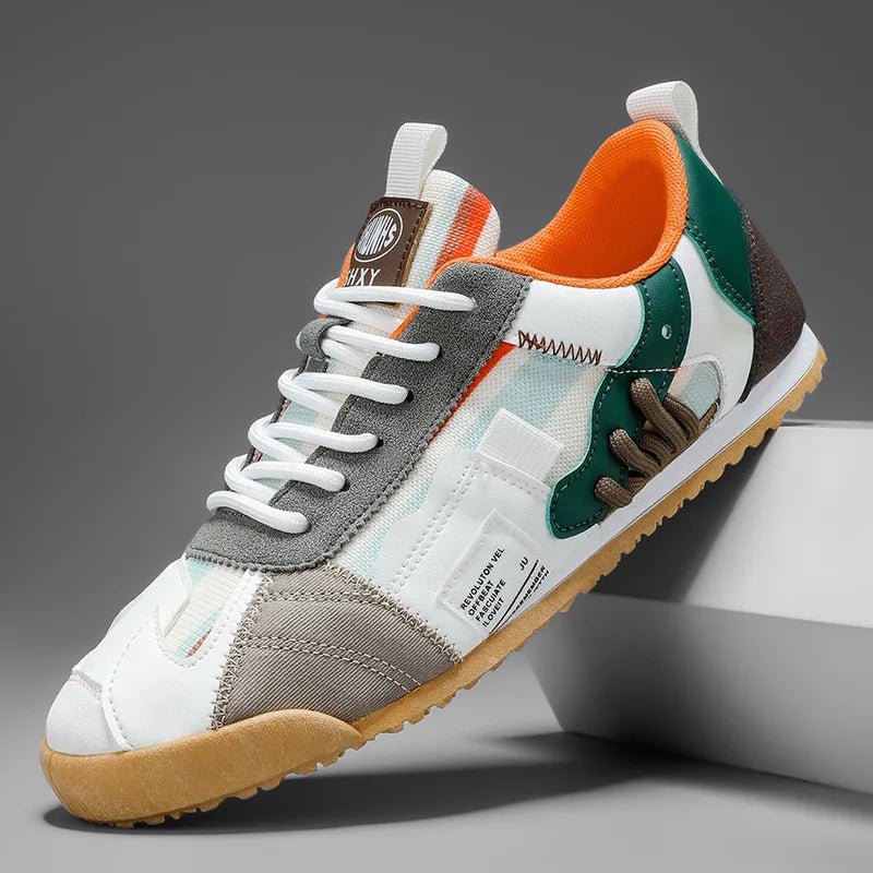 Daniel | Men's Trail Sneakers Layered Suede Mesh Athletic