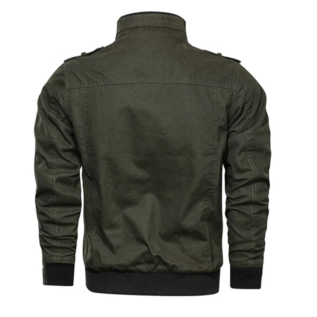 Alexander | Men's Zip Up Casual Bomber Jacket