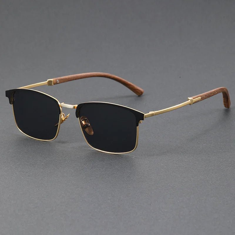 Luna | Sunglasses Half-Frame Polarized UV400 Browline Classic