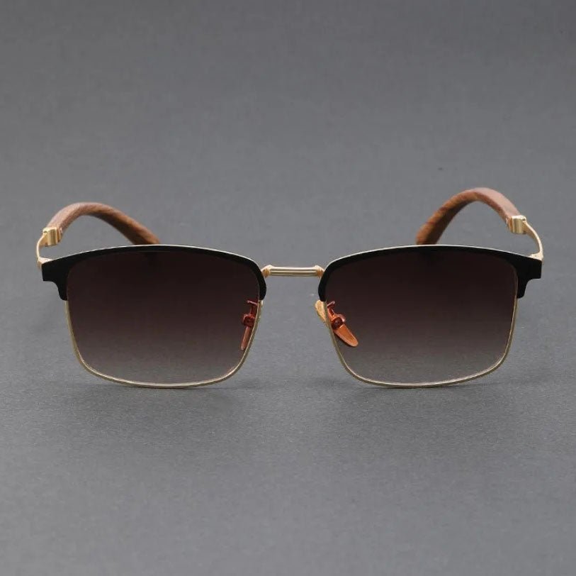 Luna | Sunglasses Half-Frame Polarized UV400 Browline Classic