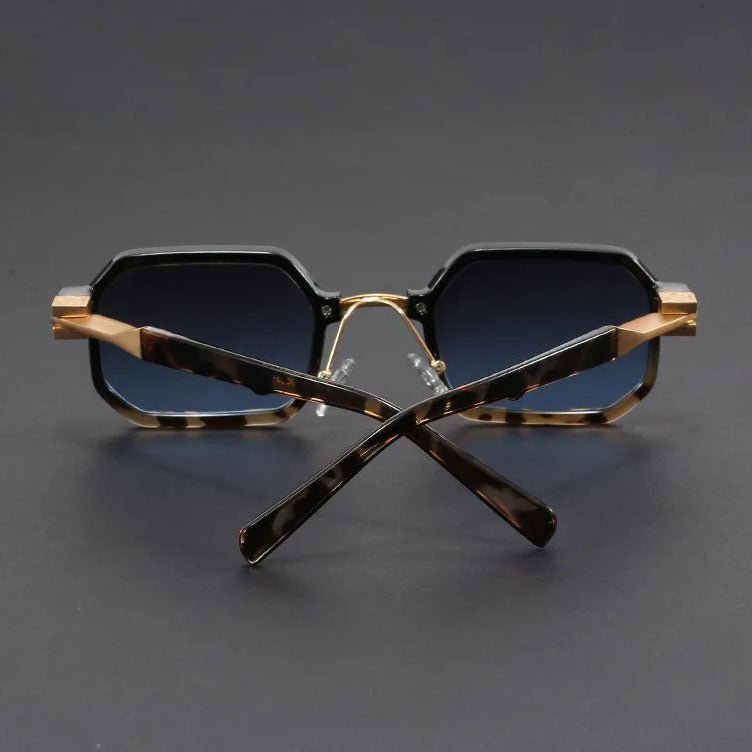Evelyn | Sunglasses Octagon Matte Finish Acetate UV Protection