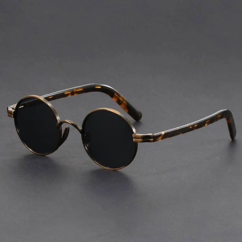 Olivia | Sunglasses Retro Round Metal Frame UV400 Protection