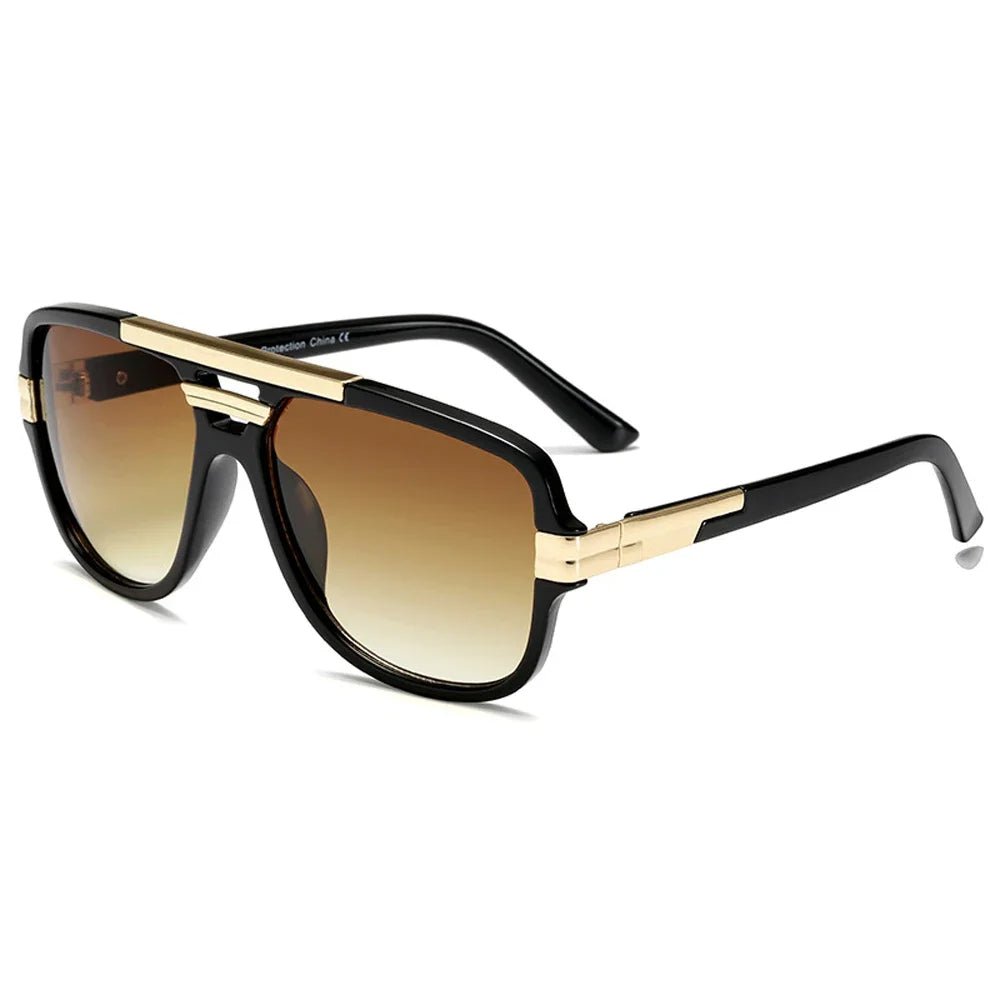 Owen | Sunglasses Square Aviator Gradient UV400 Men's Acetate