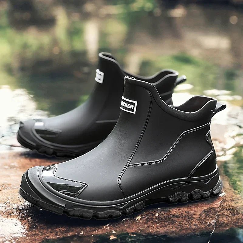 Lucas | Waterproof Boots Ankle Rain Chelsea Slip-On Outdoor