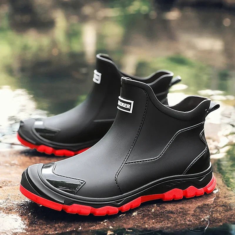 Lucas | Waterproof Boots Ankle Rain Chelsea Slip-On Outdoor