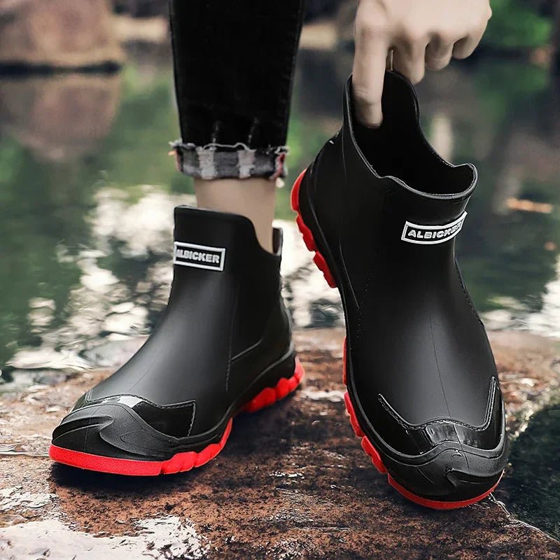Lucas | Waterproof Boots Ankle Rain Chelsea Slip-On Outdoor