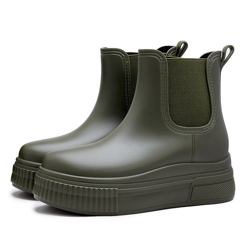 Olivia | Waterproof Boots Women's Chelsea Platform Rain Ankle