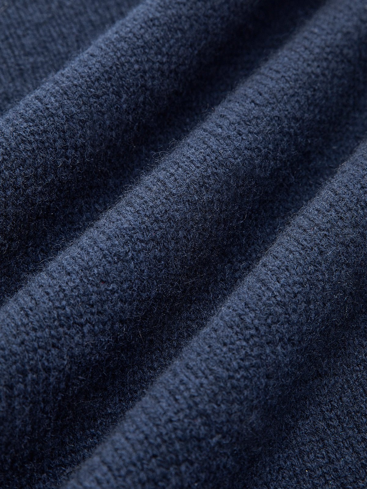 Mia | Women's Denim-Collar Knit Polo Sweater
