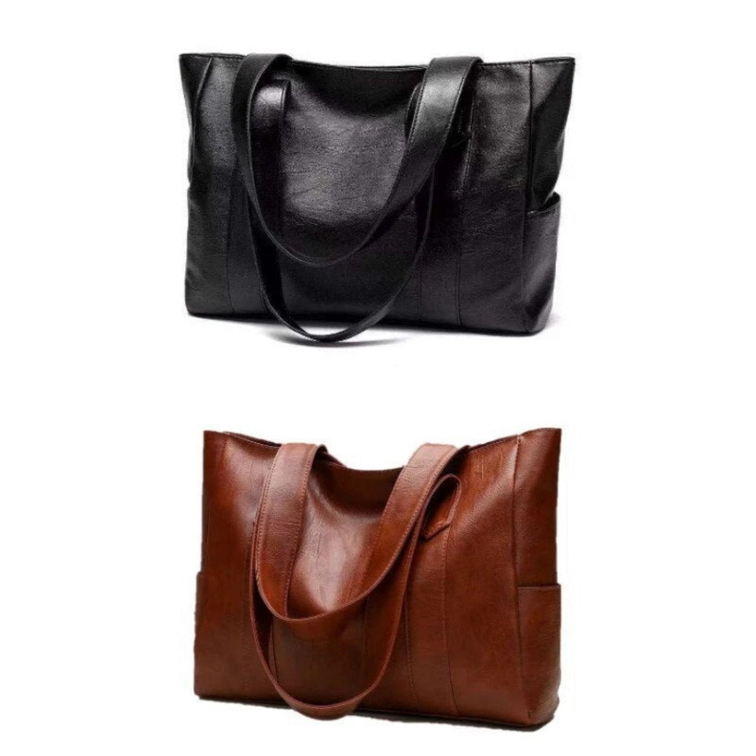Charlotte | Women's Large-Capacity Vintage Leather Shoulder Tote Bag
