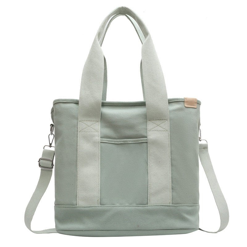 Amelia | Women's Multifunction Crossbody Canvas Tote Bag Adjustable Strap