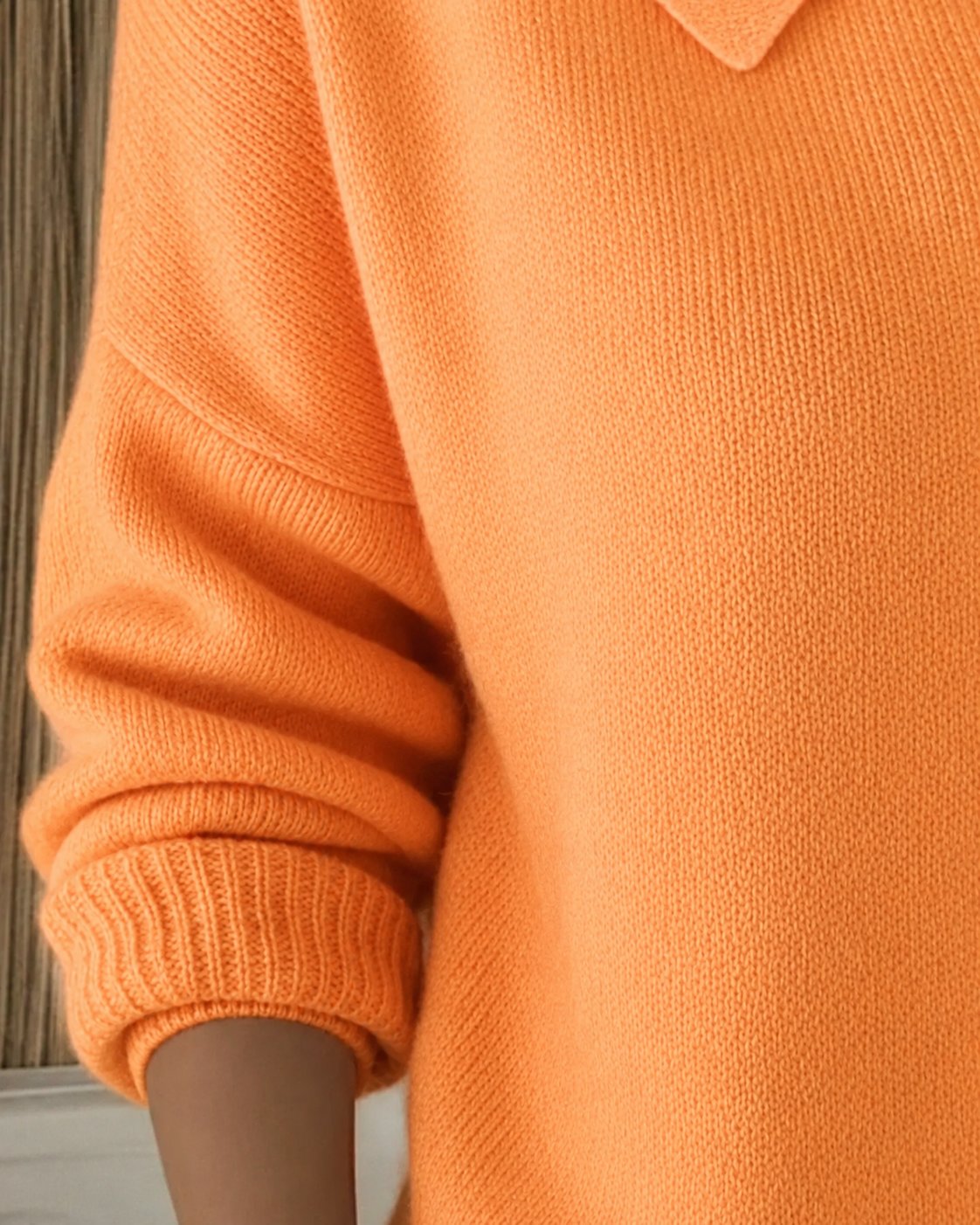 Emma | Women's Relaxed-Fit Button-Up Collared Knit Cardigan