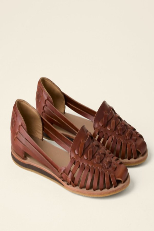 Grace | Women's Woven Leather Huarache Comfortable Sandals