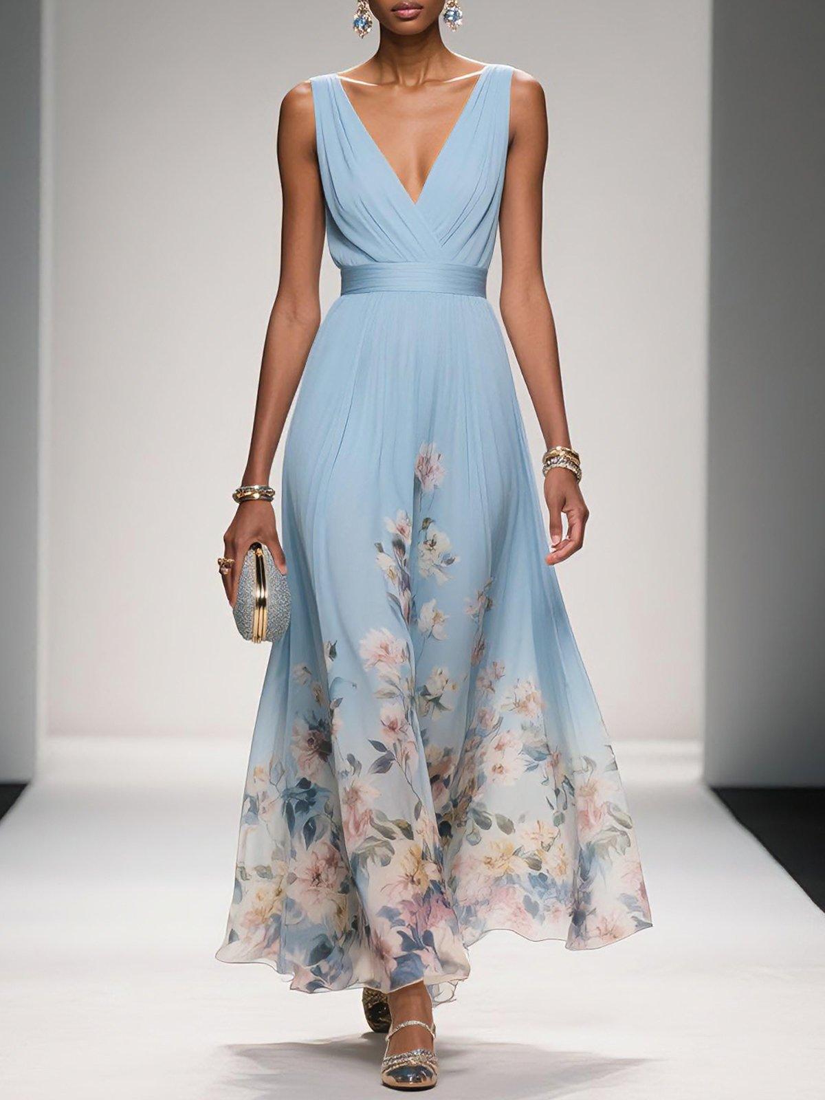 Isabella | Women's Floral Print Wedding Guest Dress