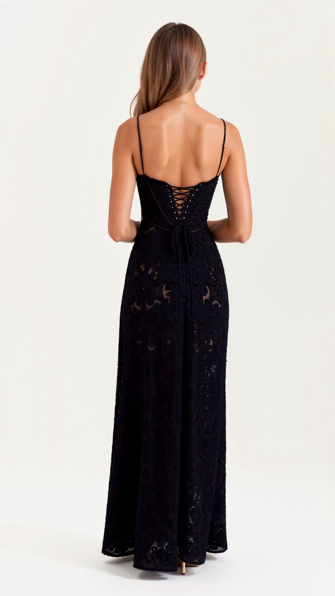 Lauren | Women’s Wedding Guest Dress Bustier Maxi Dress