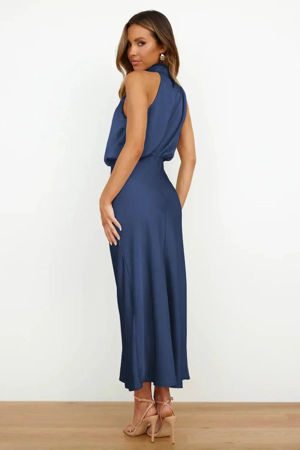 Faith | Women’s Chic Halter Evening Dress