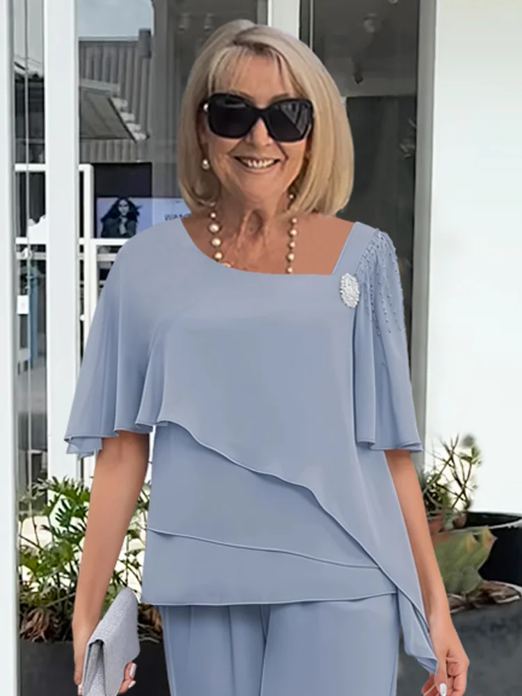 Elizabeth | Women's Two Piece Elegant Pants Set