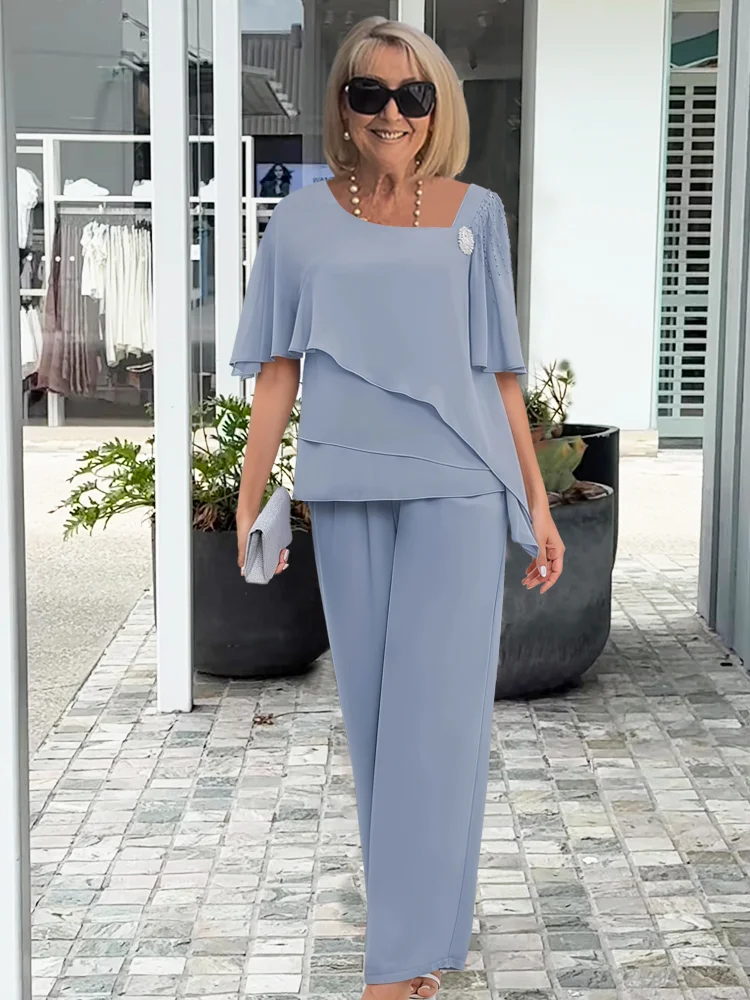 Elizabeth | Women's Two Piece Elegant Pants Set