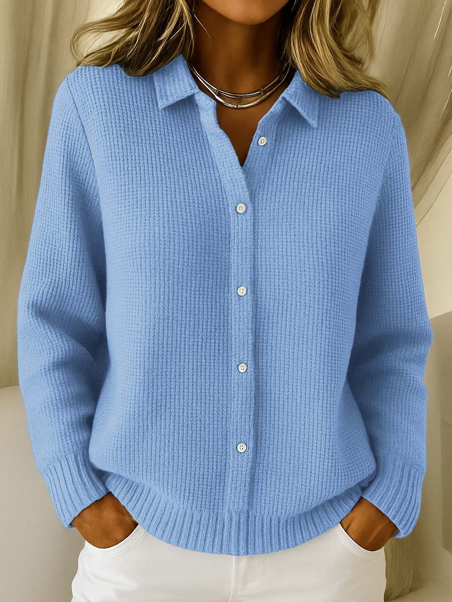 Lisa | Classic Knitted Button Cardigan