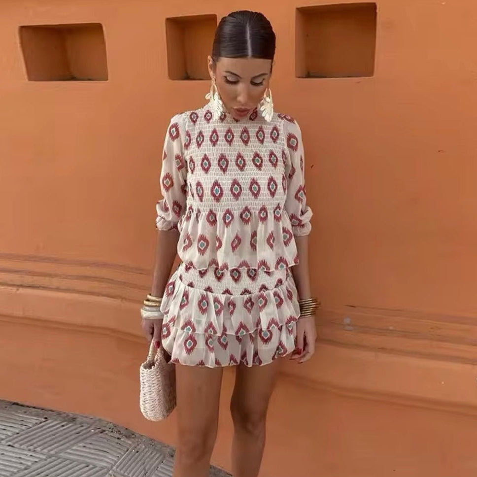 Michelle | Women’s A Line Wedding Guest Mini Dress