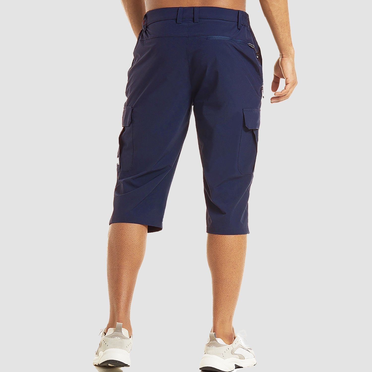 Brandon | Men's Cargo Pocket Casual Knee Length Shorts