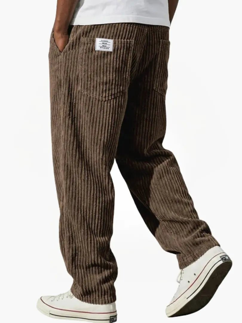 Sebastian | Men's Corduroy Pants Relaxed Fit Drawstring Waist