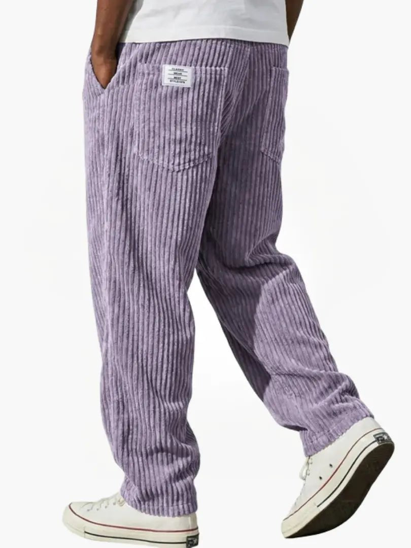 Sebastian | Men's Corduroy Pants Relaxed Fit Drawstring Waist