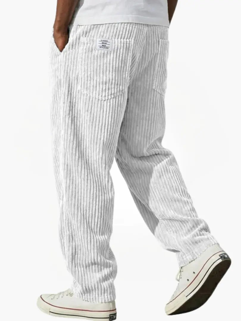 Sebastian | Men's Corduroy Pants Relaxed Fit Drawstring Waist