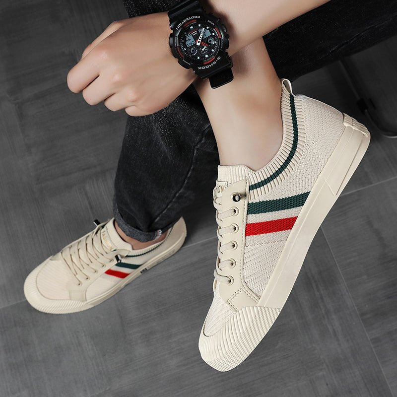 Henry | Men's Knit Sneakers Lightweight Breathable Mesh Lace-Up