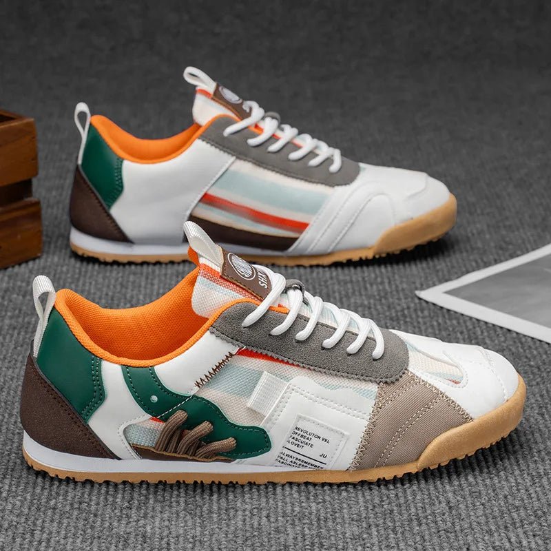 Daniel | Men's Trail Sneakers Layered Suede Mesh Athletic