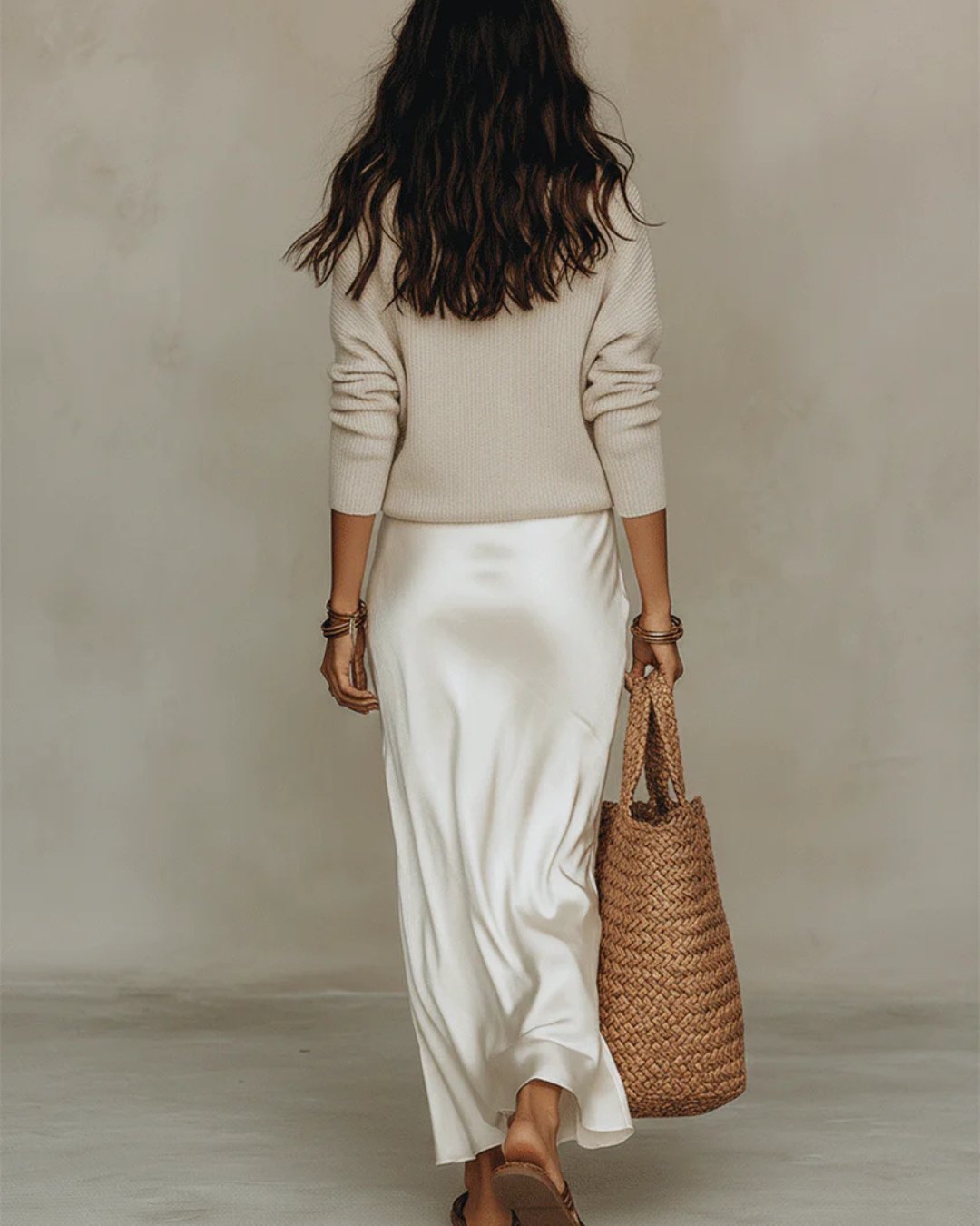 Emma | Midi Dress with Sweater Set V-Neck Bodycon Two Piece
