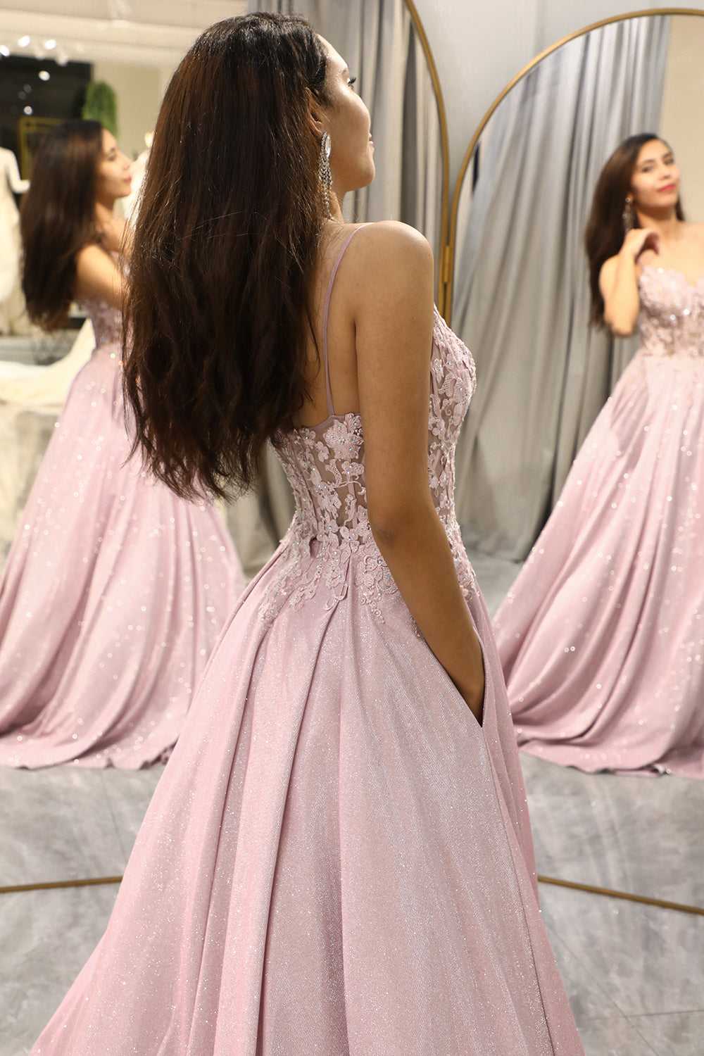 Jessica | Women's Wedding Guest Embellished Maxi Dress