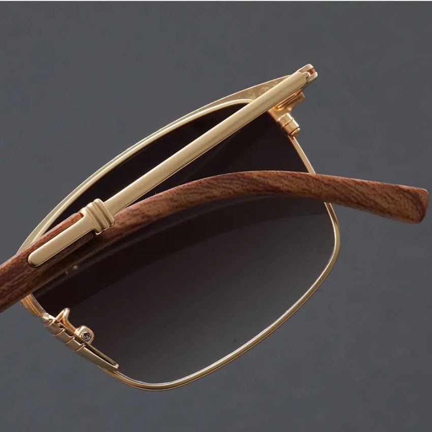 Luna | Sunglasses Half-Frame Polarized UV400 Browline Classic