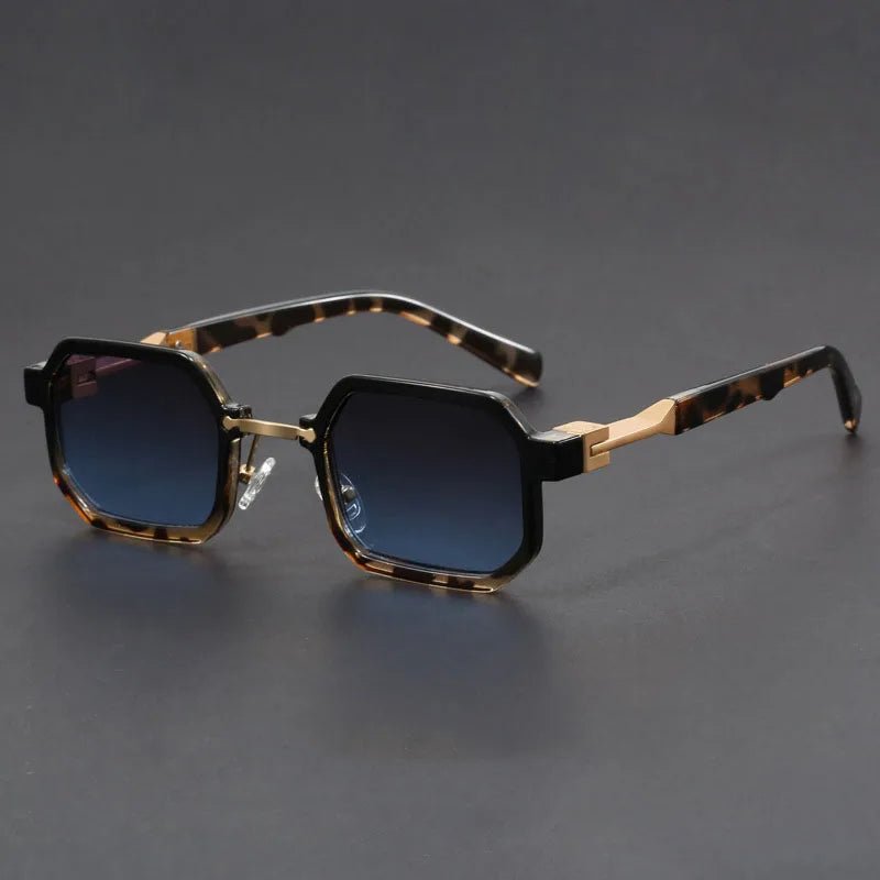 Evelyn | Sunglasses Octagon Matte Finish Acetate UV Protection