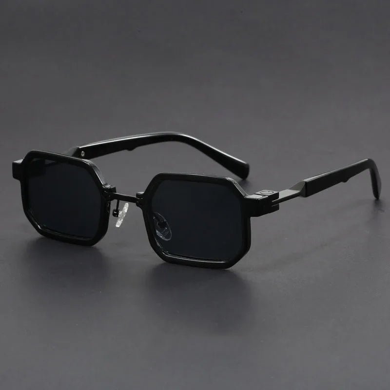 Evelyn | Sunglasses Octagon Matte Finish Acetate UV Protection