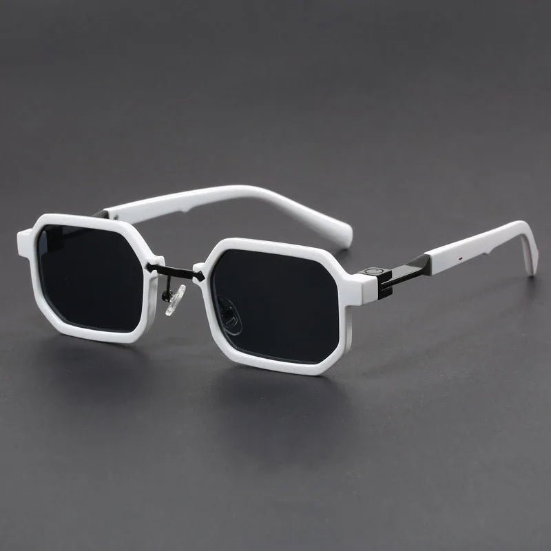 Evelyn | Sunglasses Octagon Matte Finish Acetate UV Protection