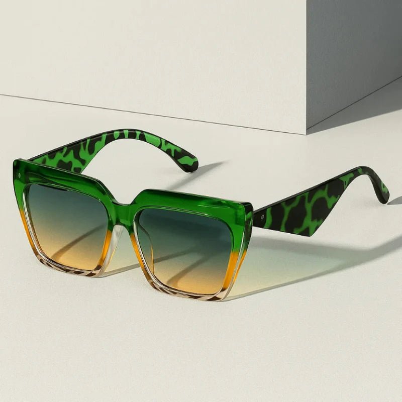 James | Sunglasses Oversized Square Frame UV400 Protection Retro